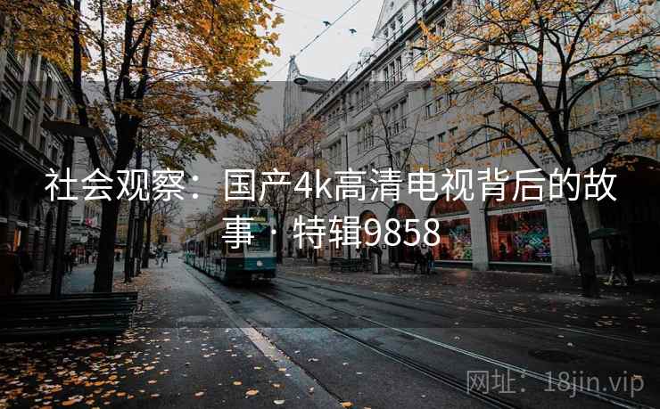 社会观察：国产4k高清电视背后的故事 · 特辑9858