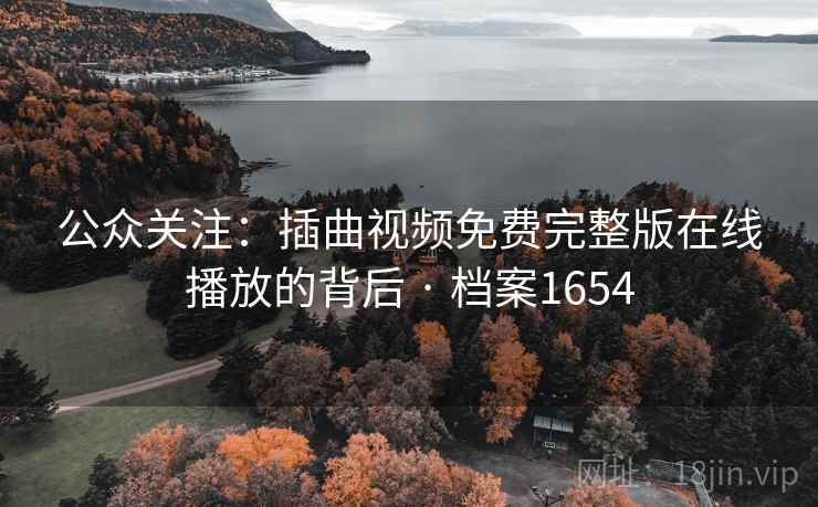 公众关注：插曲视频免费完整版在线播放的背后 · 档案1654